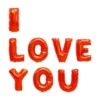 Folienballon I LOVE YOU