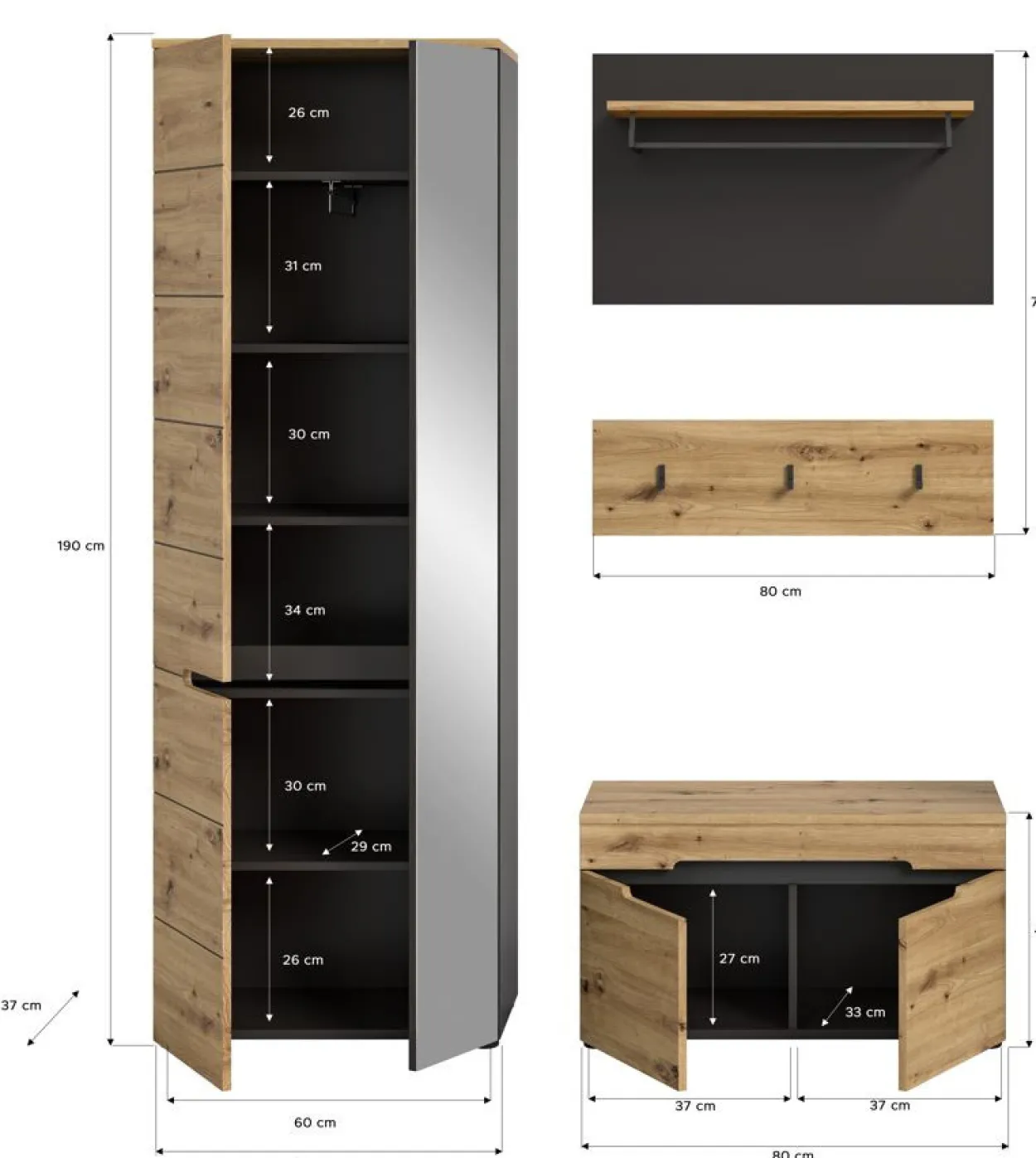 Garderobe CANU