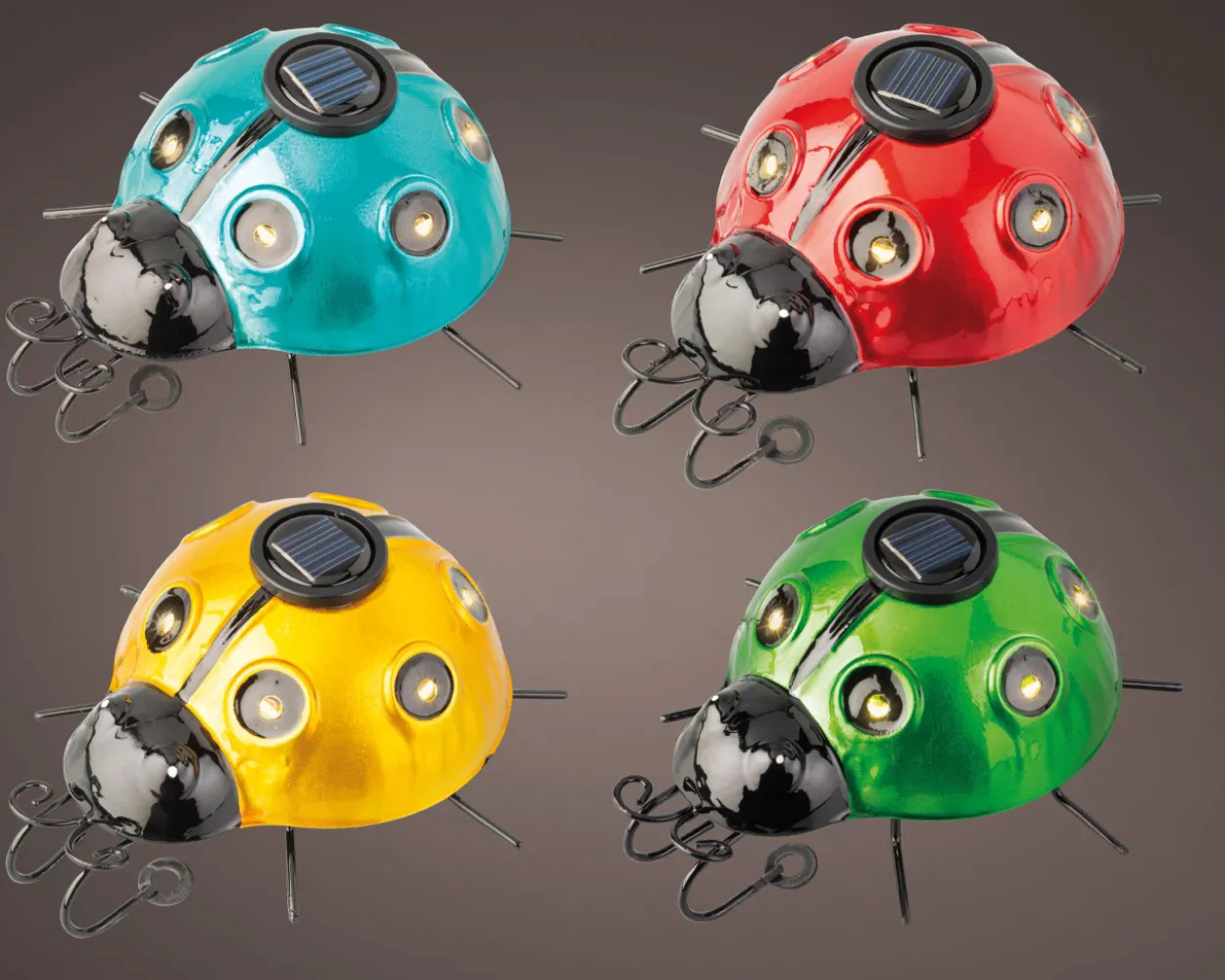 Gartenstecker SOLAR LADYBUG