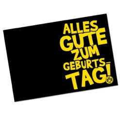Geburtstagskarte BVB