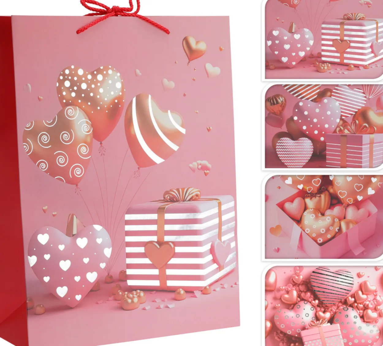 Geschenktasche HEARTS