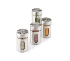 Gewürzstreuer Glas/Inox