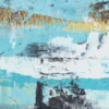 Glasbild ABSTRACT I