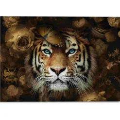 Glasbild AUTUMN TIGER