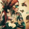 Glasbild BOHEMIAN CHIC