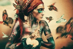 Glasbild BOHEMIAN CHIC