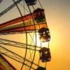 Glasbild FERRIS WHEEL