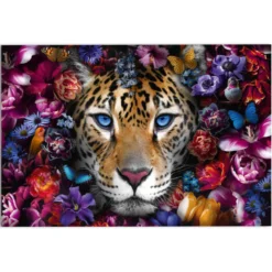 Glasbild POWER CAT