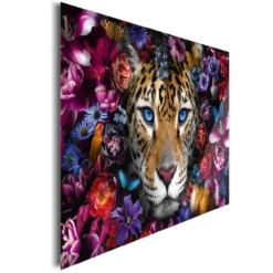 Glasbild POWER CAT