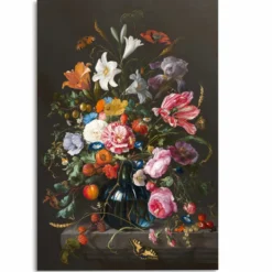Glasbild VAAS MET BLOEMEN