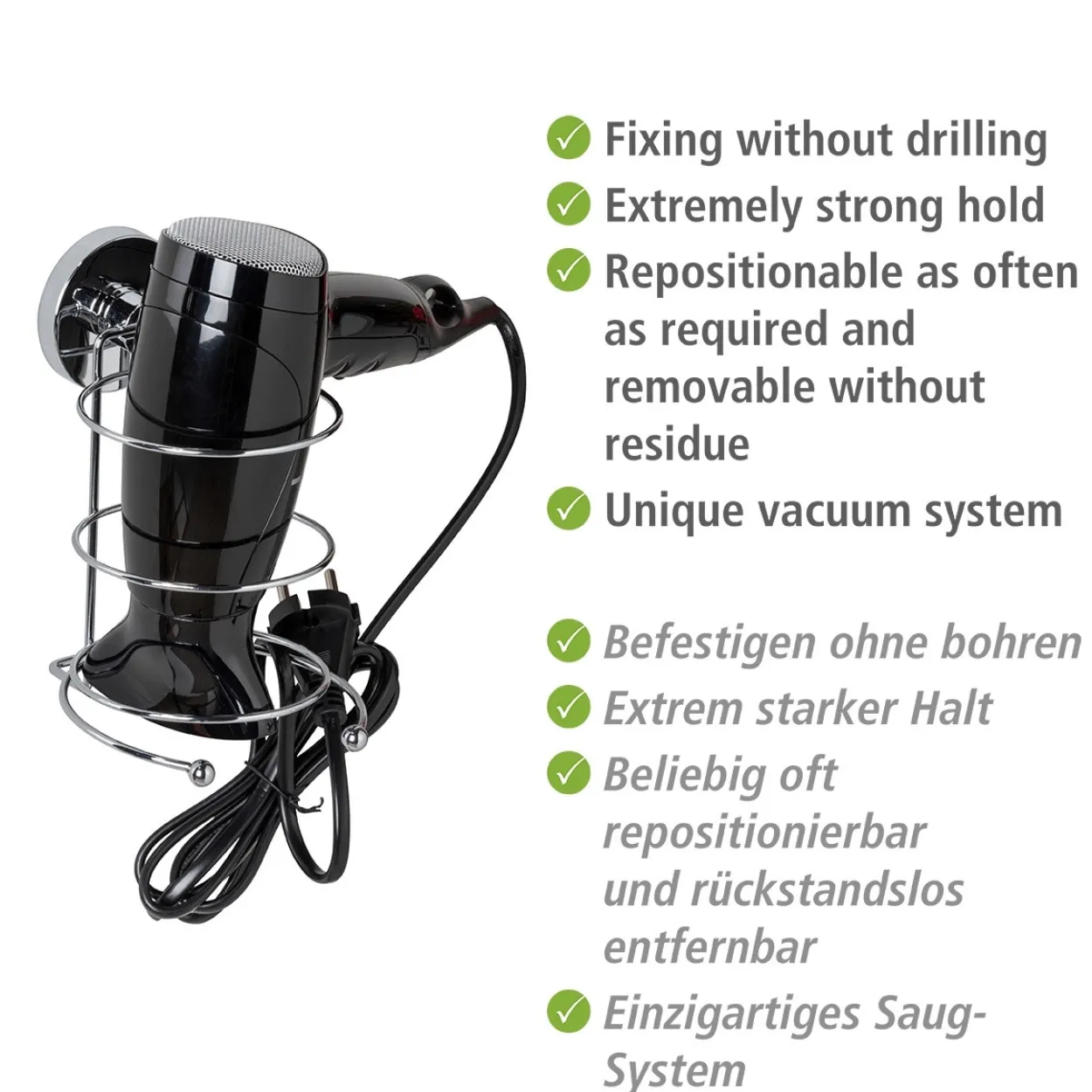 Haartrocknerhalter MILAZZO
