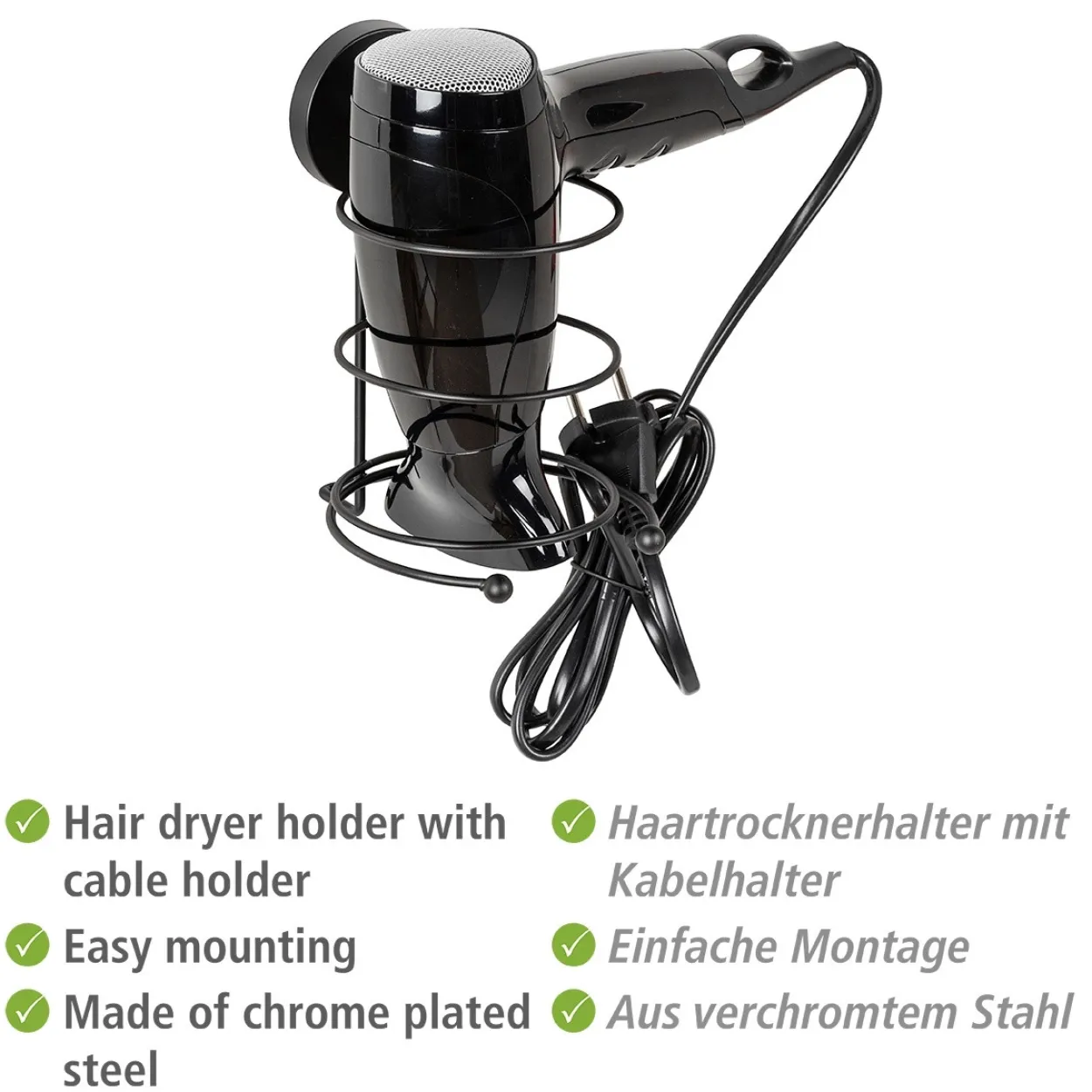 Haartrocknerhalter MILAZZO