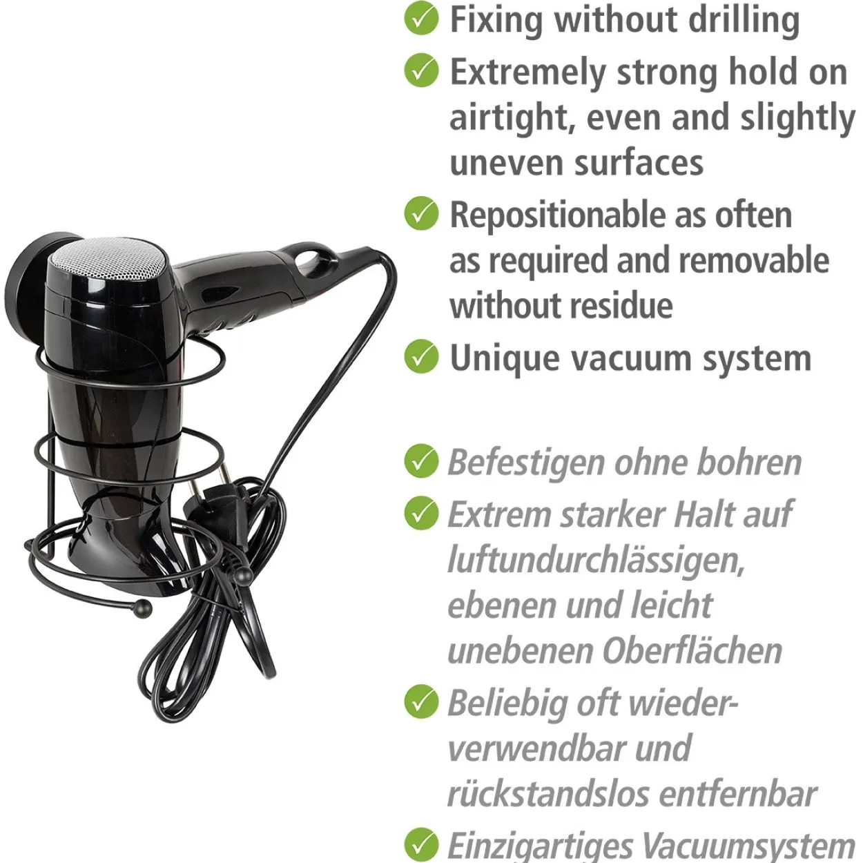 Haartrocknerhalter MILAZZO