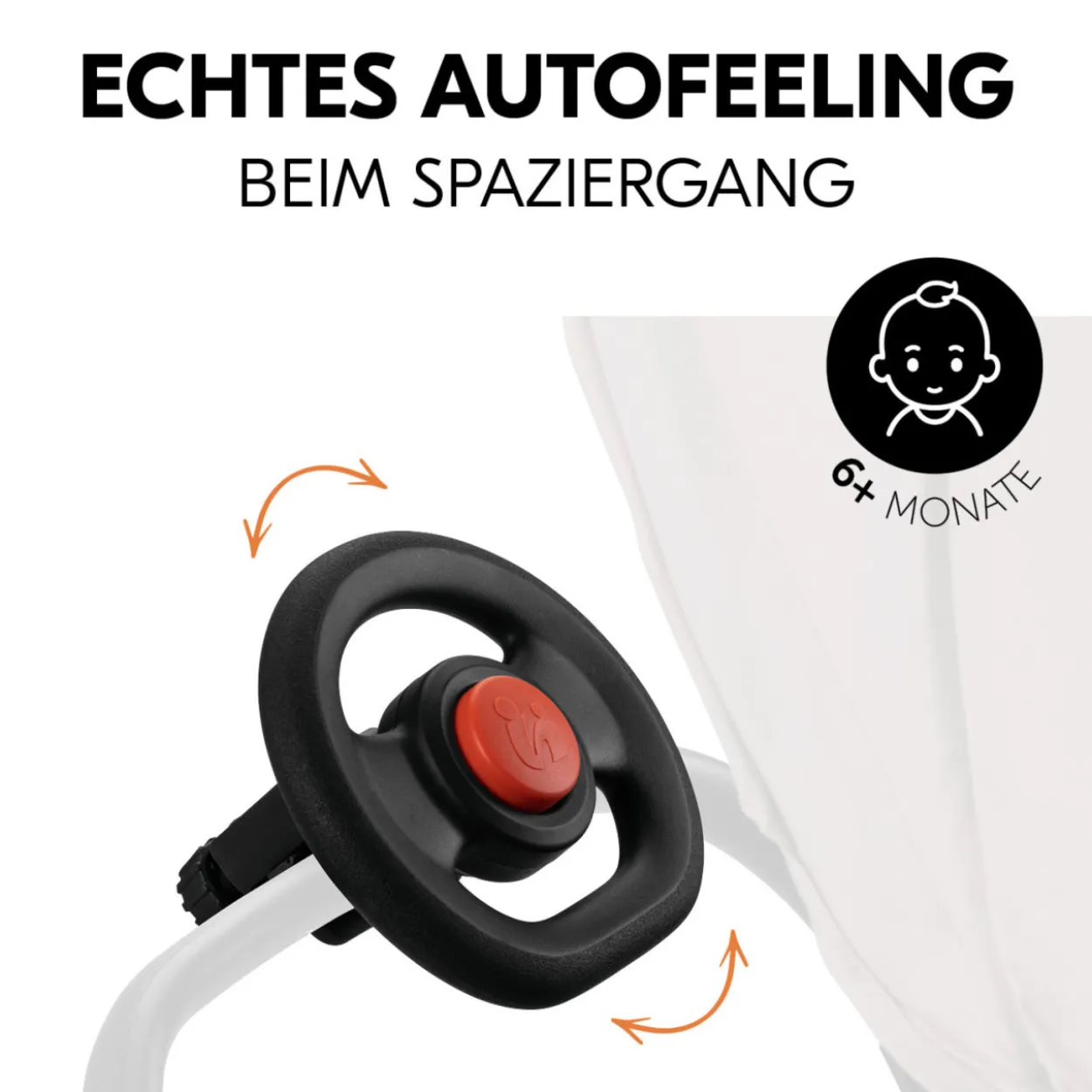 HAUCK Lenkrad für Kinderwagen