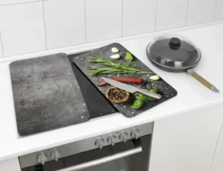 Herdabdeckplatte 2er Set