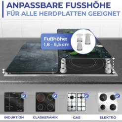 Herdabdeckplatte 2er Set
