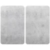 Herdabdeckplatte 2er Set BETON