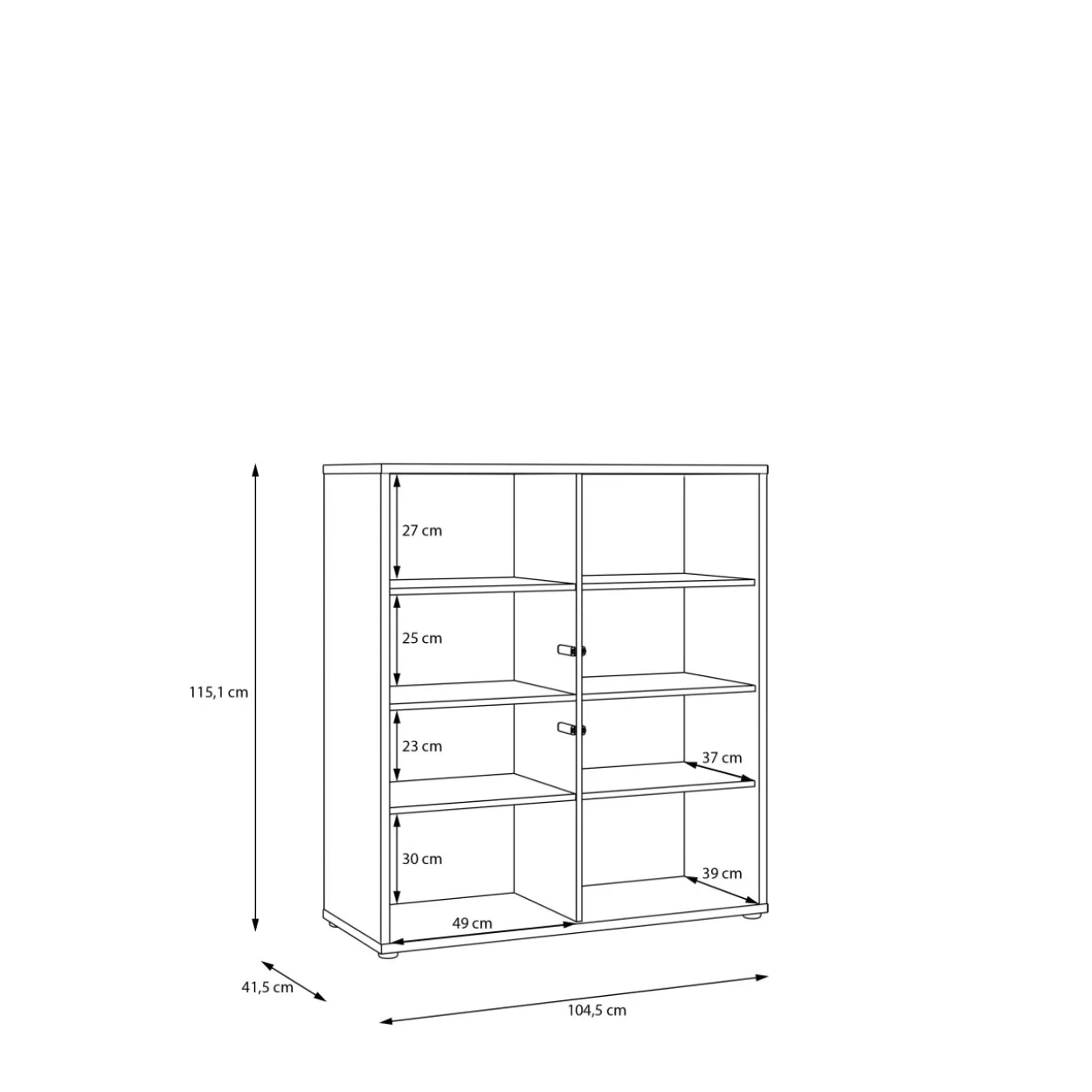 Highboard ALDA
