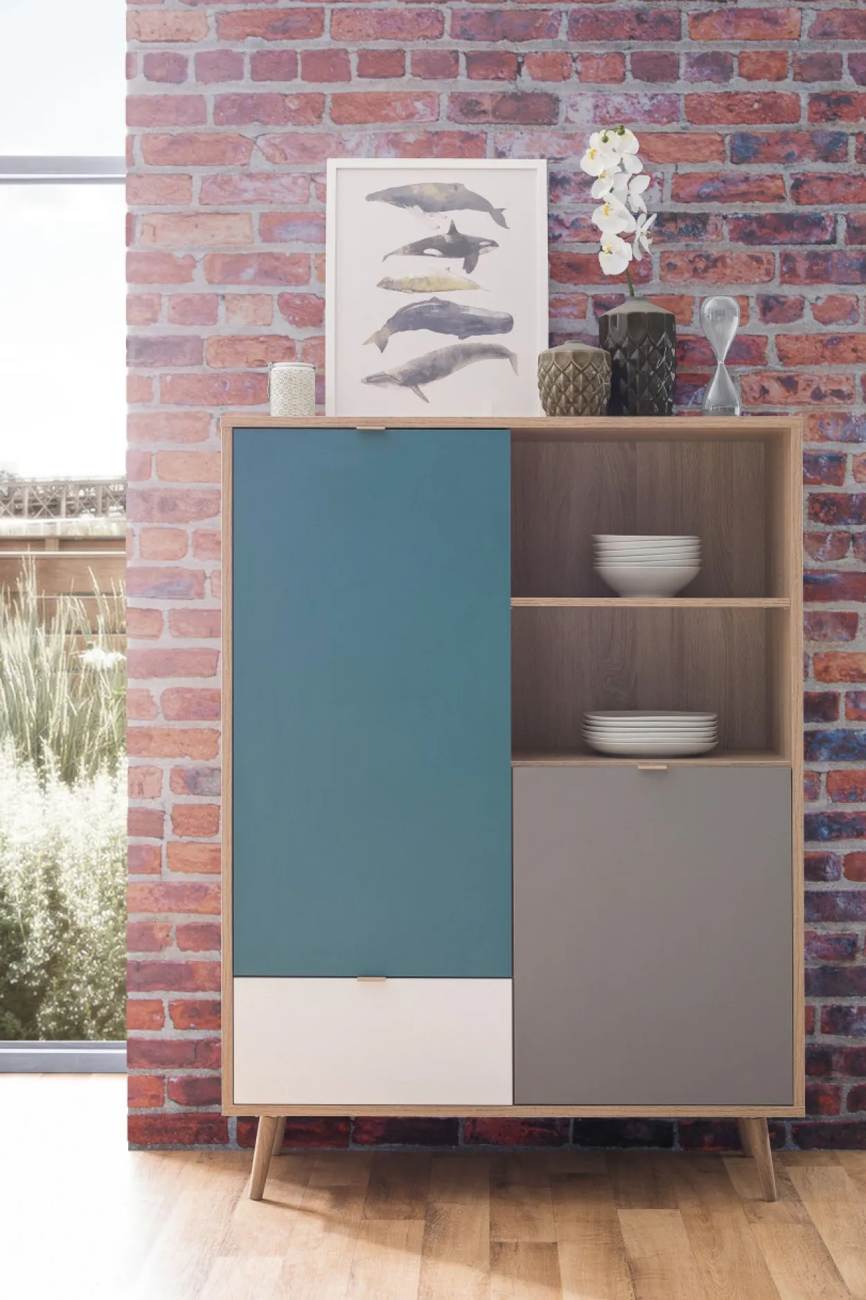 Highboard CUBA