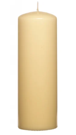 Kerze BASIC beige