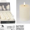 Kerze LED IVORY