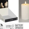 Kerze LED WHITE