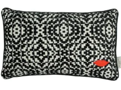 Kissen BLACK GRAPHIC LIPS