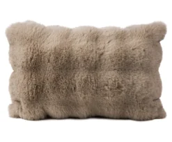 Kissen BUBBLES taupe