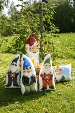 Kissen GARTENZWERGE