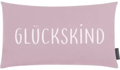 Kissen GLÜCKSKIND rosa