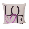 Kissen LOVE lila