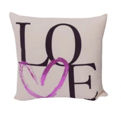 Kissen LOVE lila
