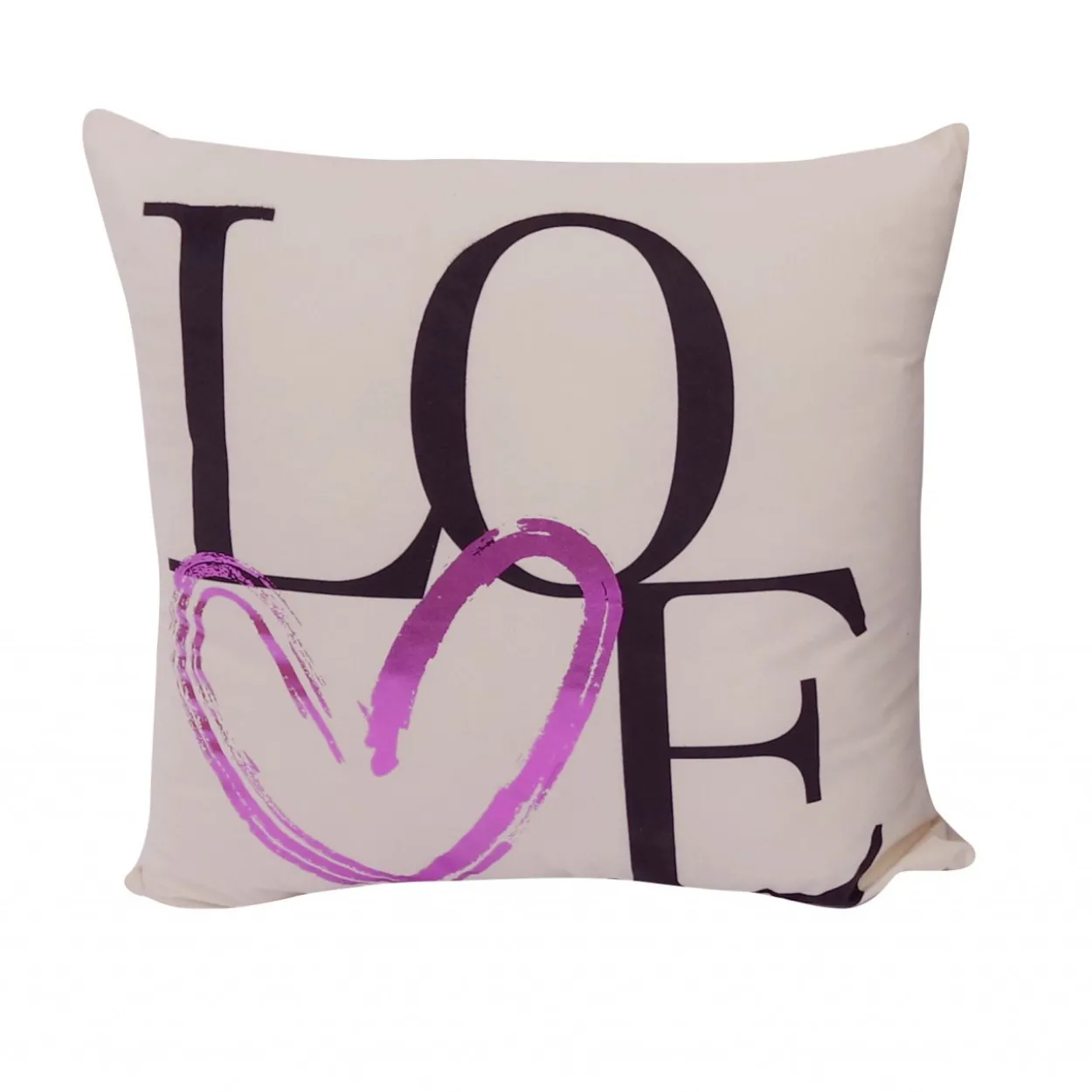 Kissen LOVE lila