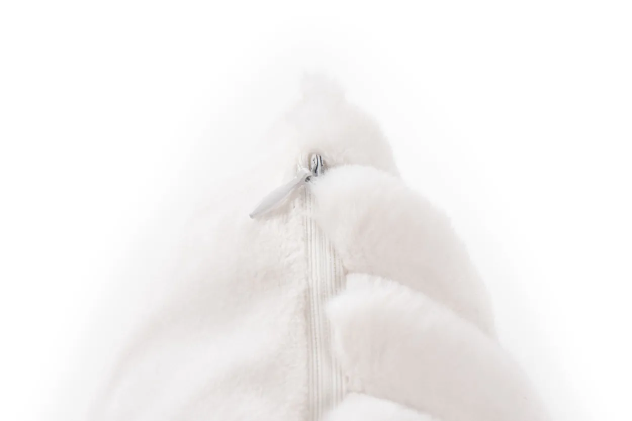 Kissen PLUSH elfenbein