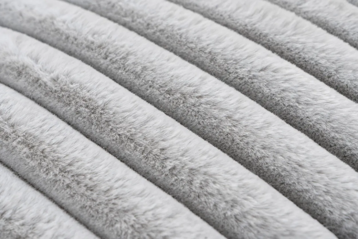 Kissen PLUSH silber