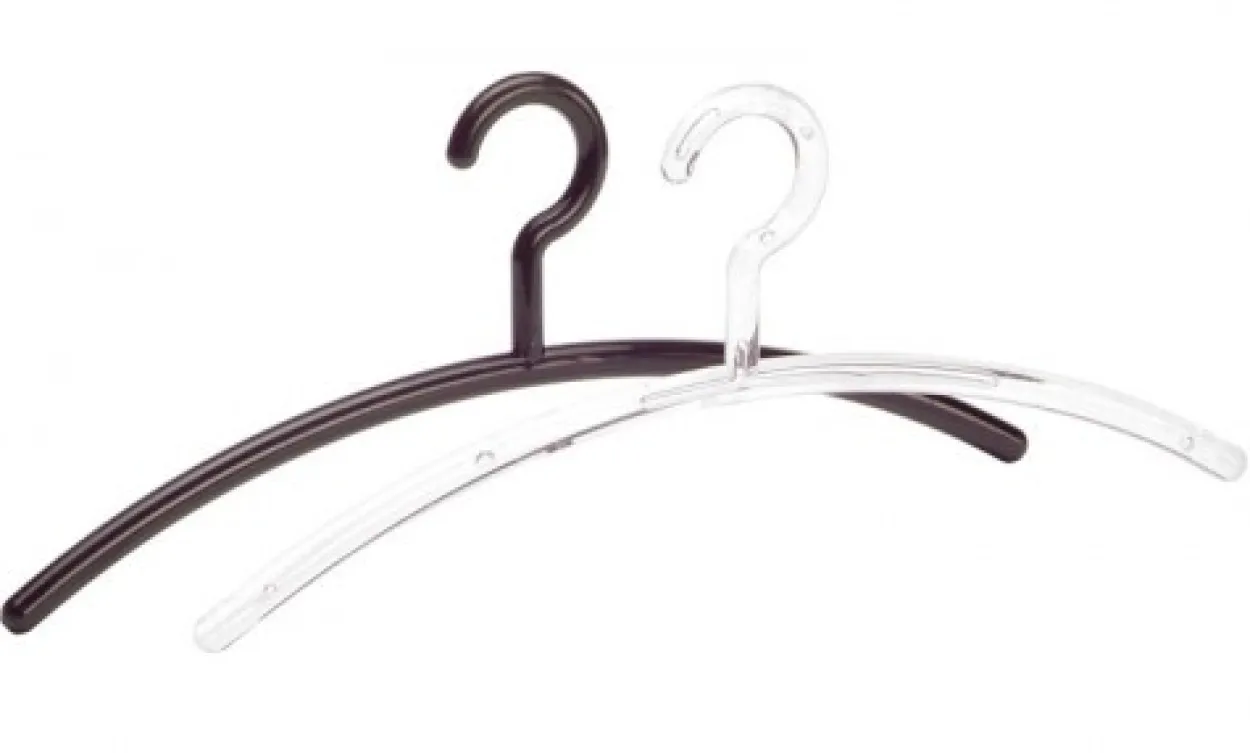 Kleiderbügel MIR transparent