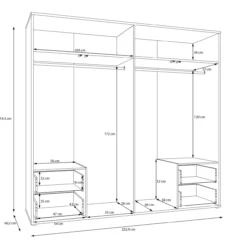 Kleiderschrank ALDA