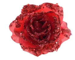 Kunstblume ROSE rot
