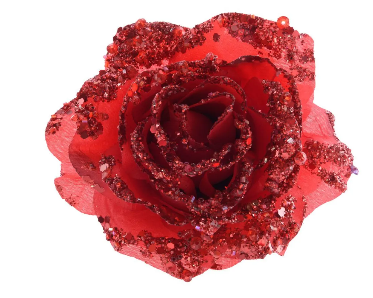 Kunstblume ROSE rot