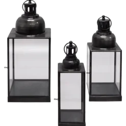 Laterne PEWTER mittel