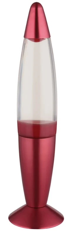 Lavaleuchte LED BUBBLE rot