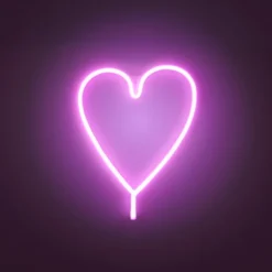 Leuchtobjekt HERZ LED NEON