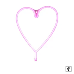 Leuchtobjekt HERZ LED NEON