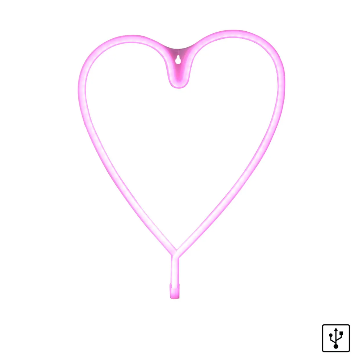 Leuchtobjekt HERZ LED NEON