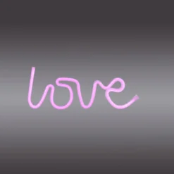 Leuchtobjekt LOVE LED NEON