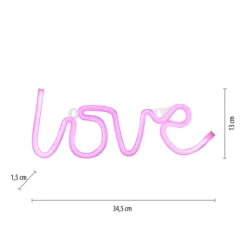 Leuchtobjekt LOVE LED NEON