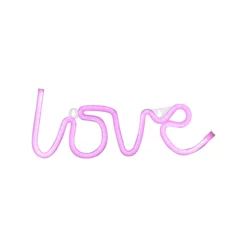 Leuchtobjekt LOVE LED NEON