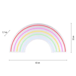 Leuchtobjekt RAINBOW LED NEON