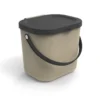 Mülleimer ALBULA taupe