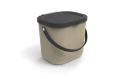 Mülleimer ALBULA taupe